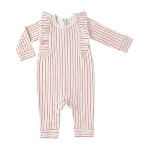 Pehr Organic Stripes Away Ruffle romper